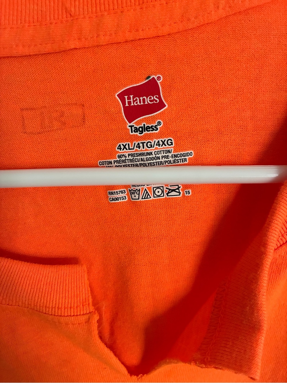 Harley-Davidson Men’s Orange Logo T-Shirt 4xl - Picture 2 of 2